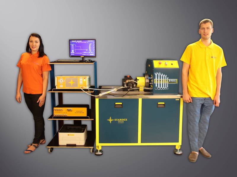 Stardex test equipment for modern diesel systems STARDEX 0802 TEST BENCH