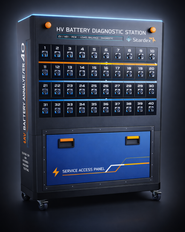 Jupiter 40 battery test bench